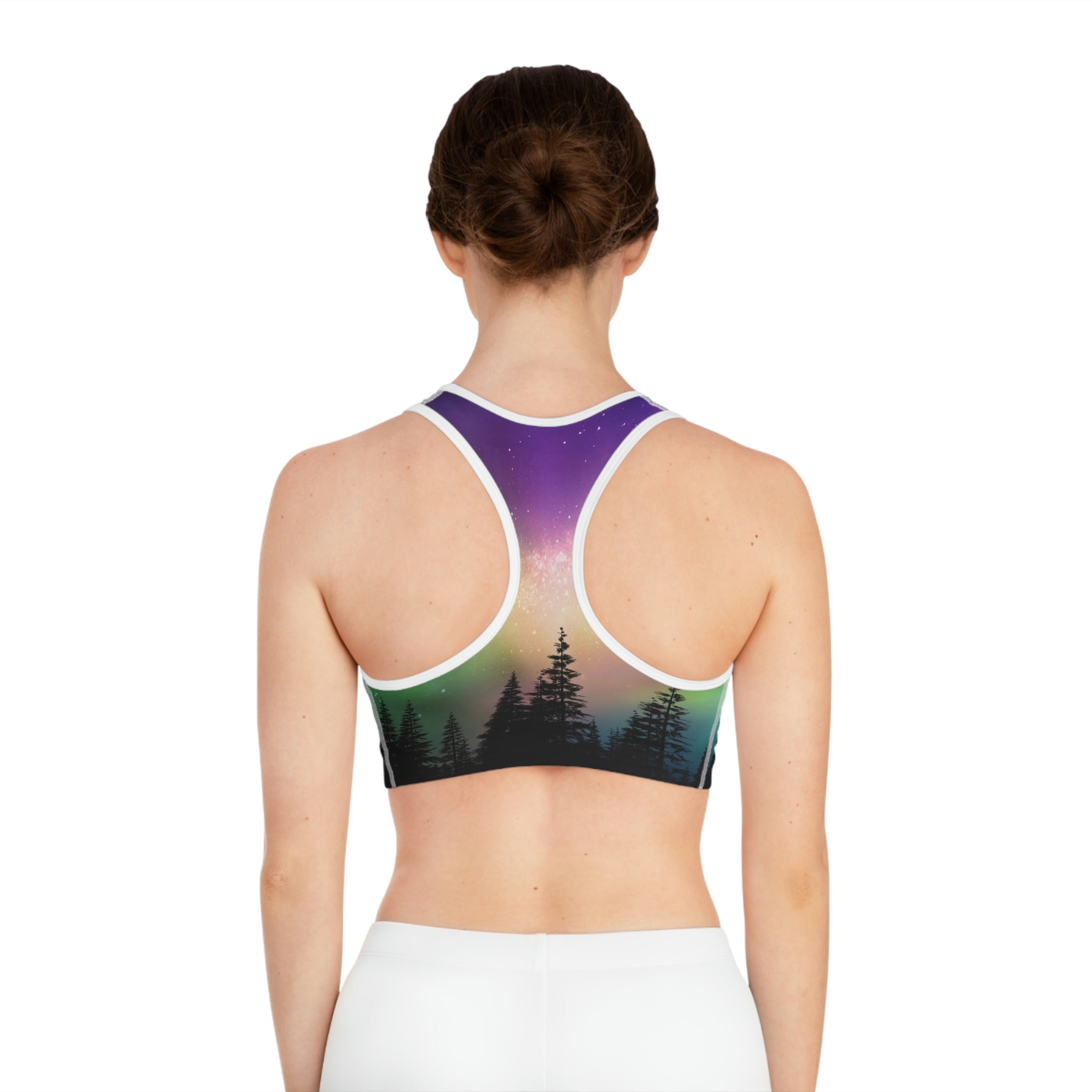 Aurora Borealis Sports Bra